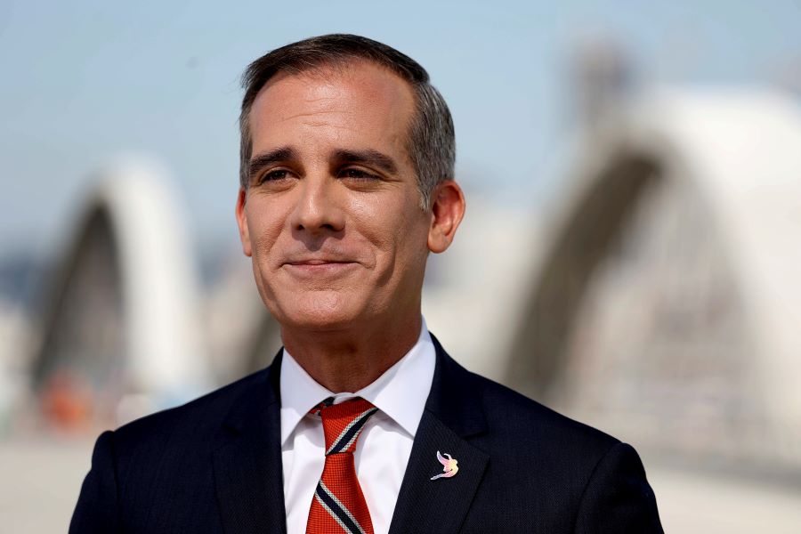 This image is about US Ambassador to India Eric Garcetti on our website India Diplomacy.