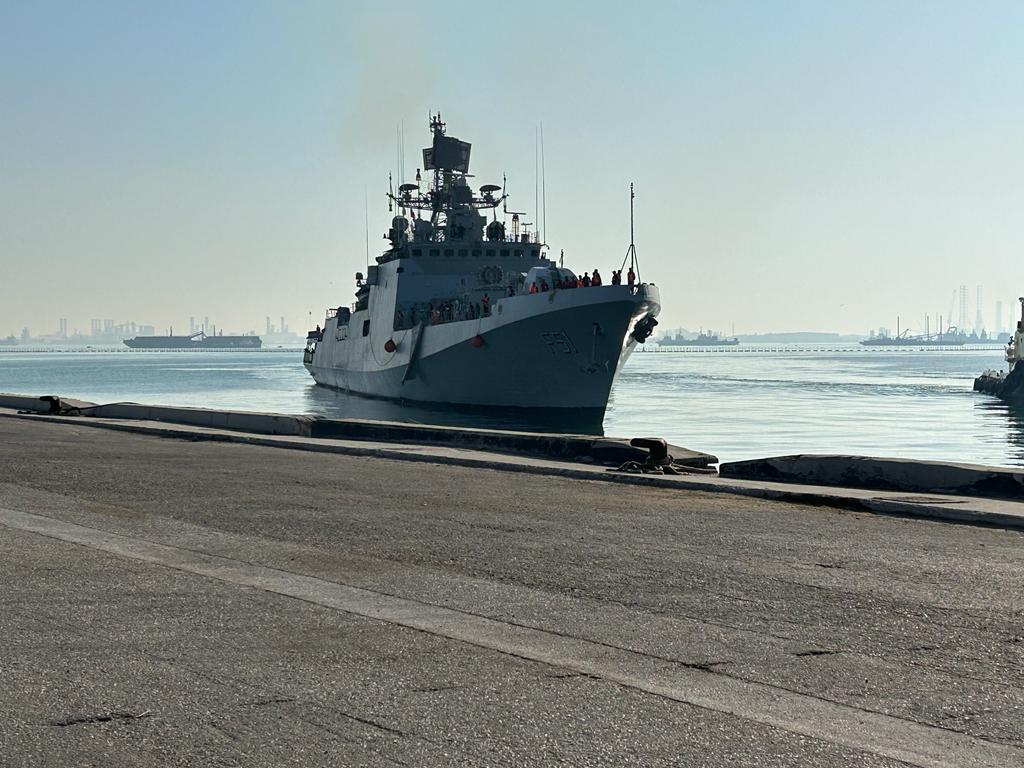 INS TRIKAND PARTICIPATES IN INTERNATIONAL MARITIME EXERCISE 